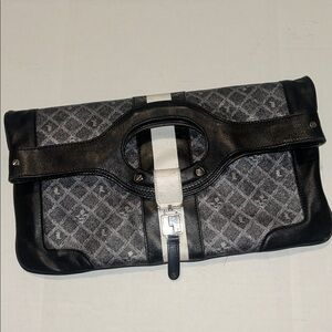 L.A.M.B by Gwen Stefani Signature large  FoldOver  Clutch Handbag